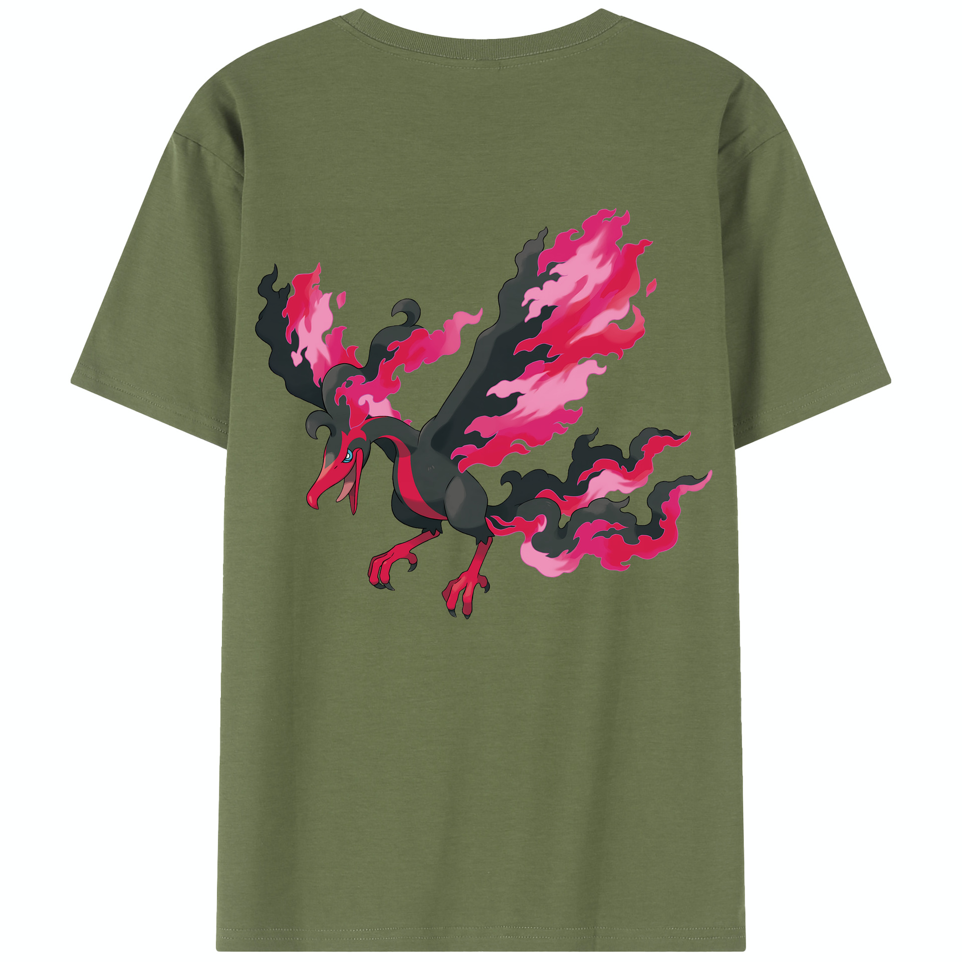 （画像用） ポケットモンスター Pokémon 綿100％半袖Tシャツ（背面プリント）